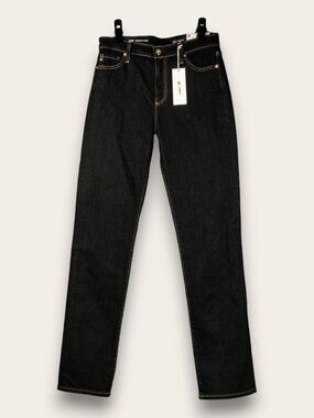 AG Adriano Goldschmied Mari Extended Mid-Rise Slim Straight 28 NWT